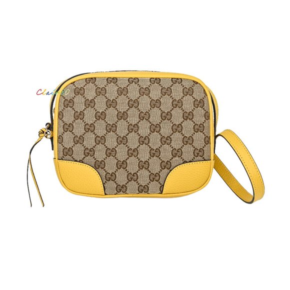 Gucci 449413 Bree Original GG Canvas Camera Bag